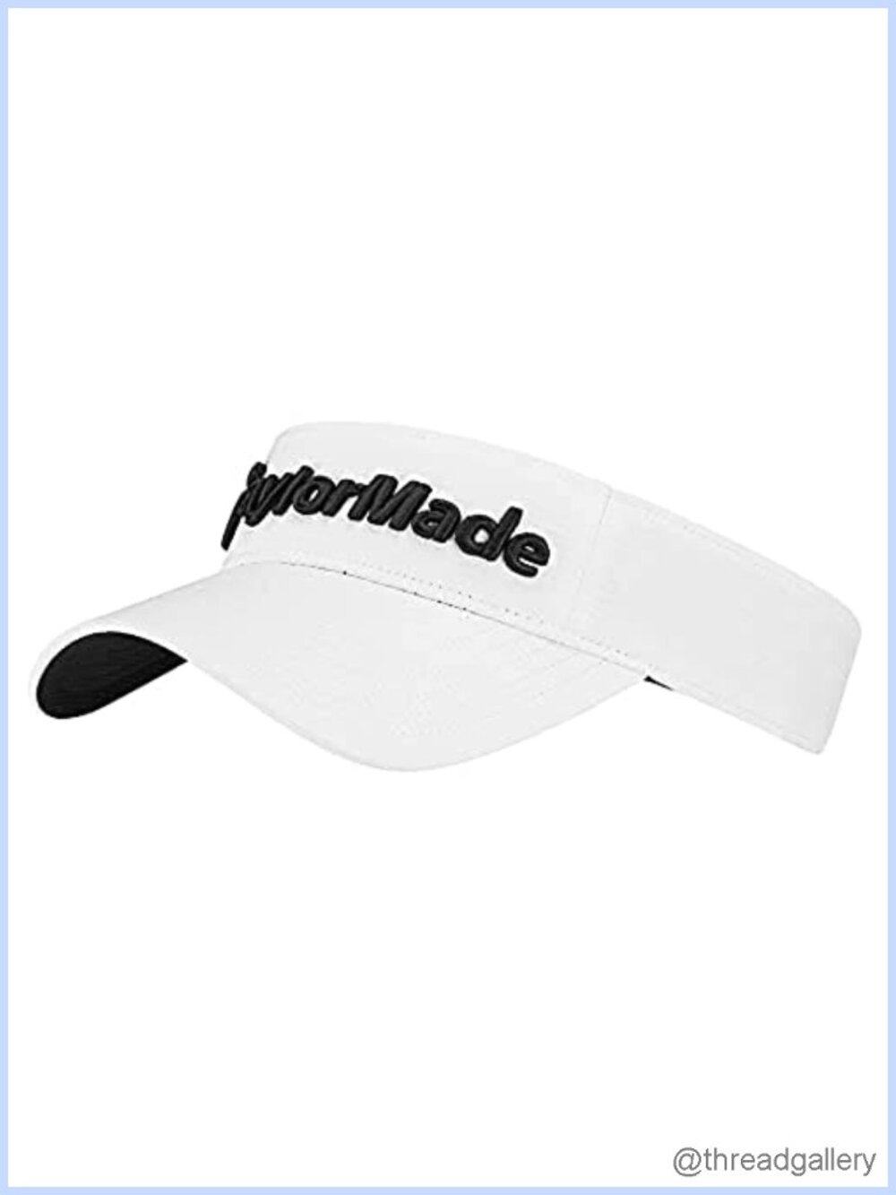 Structured Performance Visor with Moisture-Wicking Sweatband